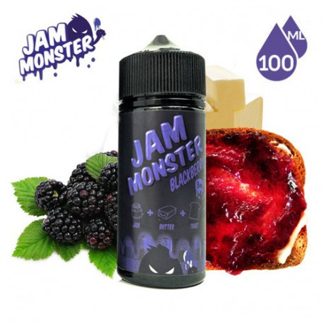 E-líquido Jam Monster Blackberry TPD 100ml Sin Nicotina